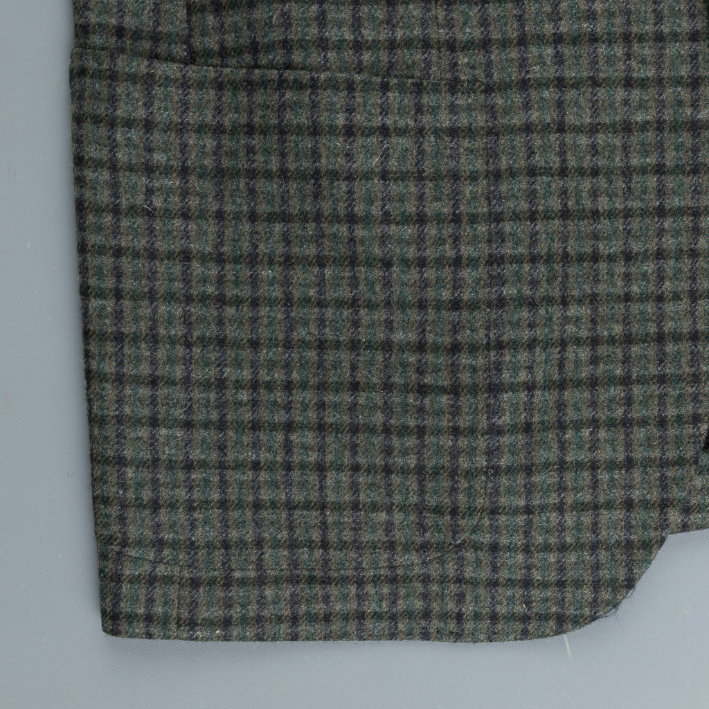 Caruso x Frans Boone x Fox Flannels Aida Jacket Lambswool Merino Gun Club - Gregory