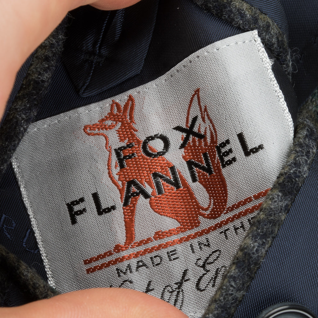 Caruso x Frans Boone x Fox Flannels Aida Jacket Lambswool Merino Gun Club - Gregory