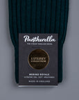 Frans Boone x Pantherella Rutherford Royal Merino Sock Bottle Green