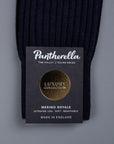 Pantherella Rutherford Royal Merino Sock Navy