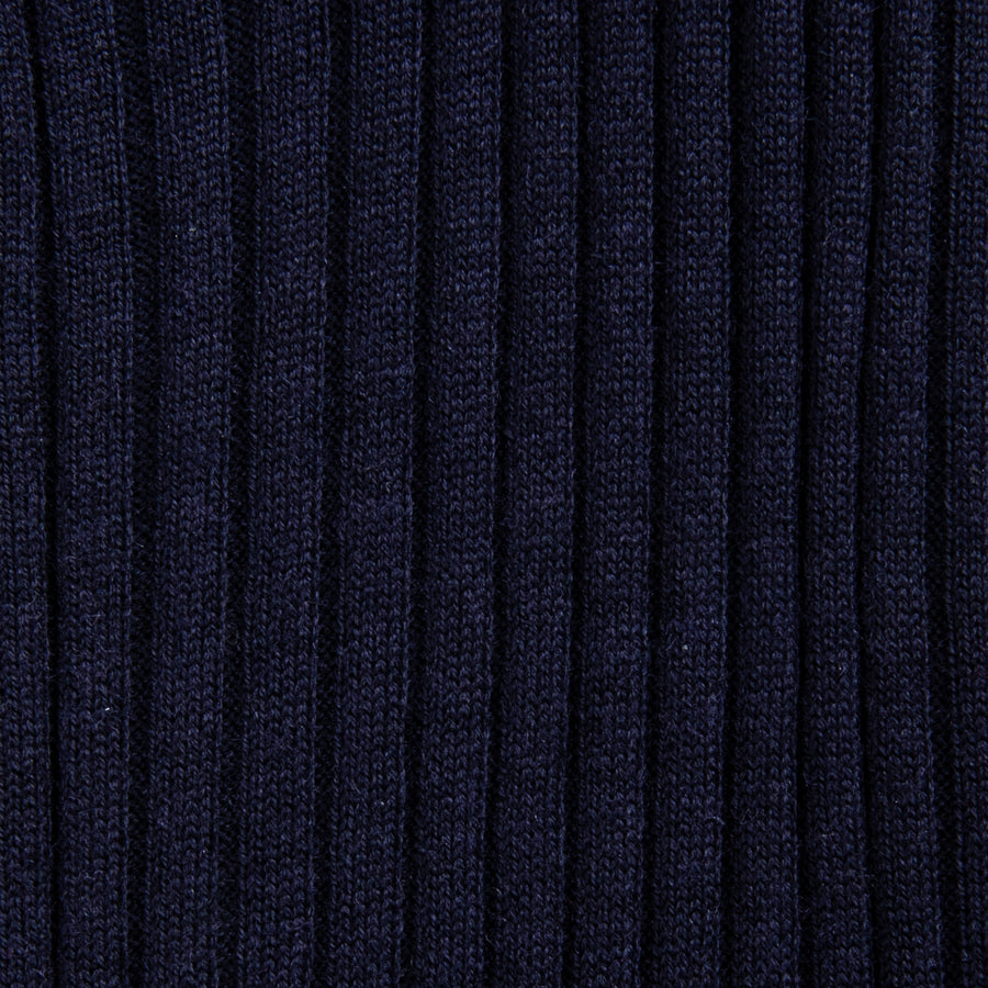 Pantherella Rutherford Royal Merino Sock Navy