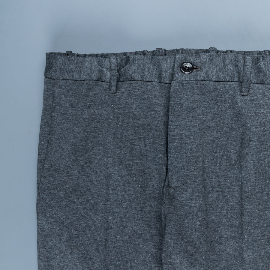 Incotex Model 84 Cotton Jersey Pants Grigio Medio