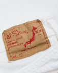 Orslow x Frans Boone Exclusive White Selvedge Denim Model 107 Ivy Fit