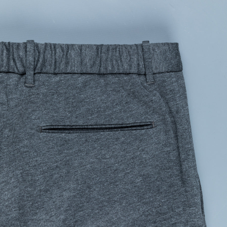 Incotex Model 84 Cotton Jersey Pants Grigio Medio