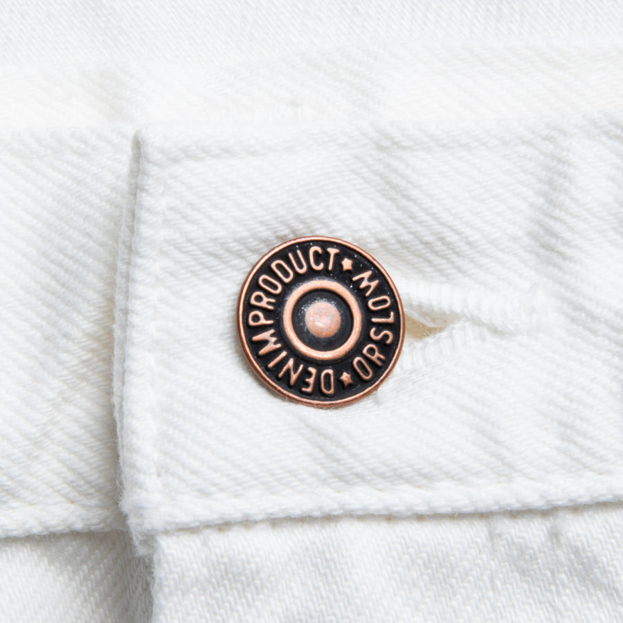 Orslow x Frans Boone Exclusive White Selvedge Denim Model 105 Standard Fit