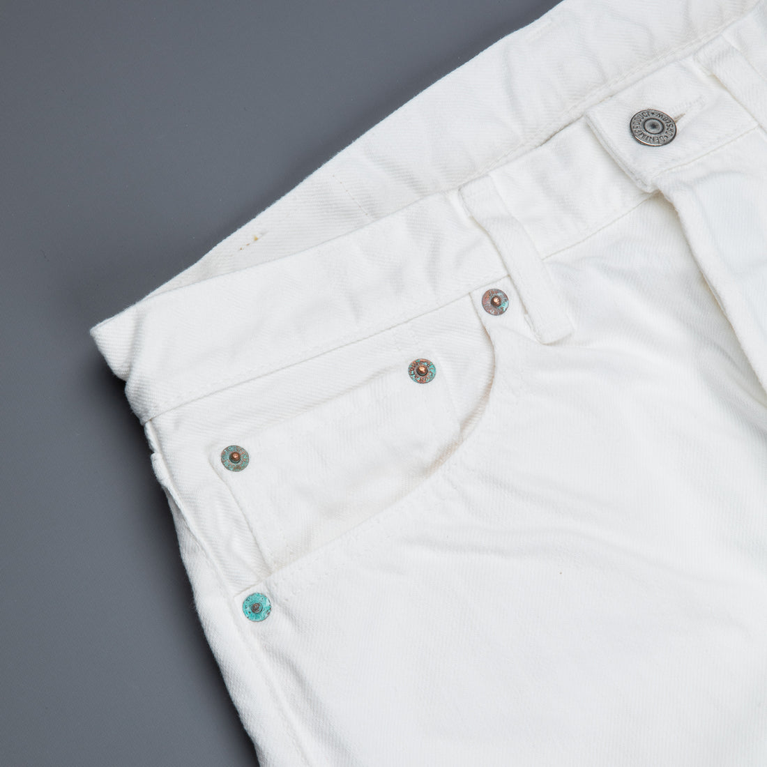 Orslow x Frans Boone Exclusive White Selvedge Denim Model 105 Standard Fit