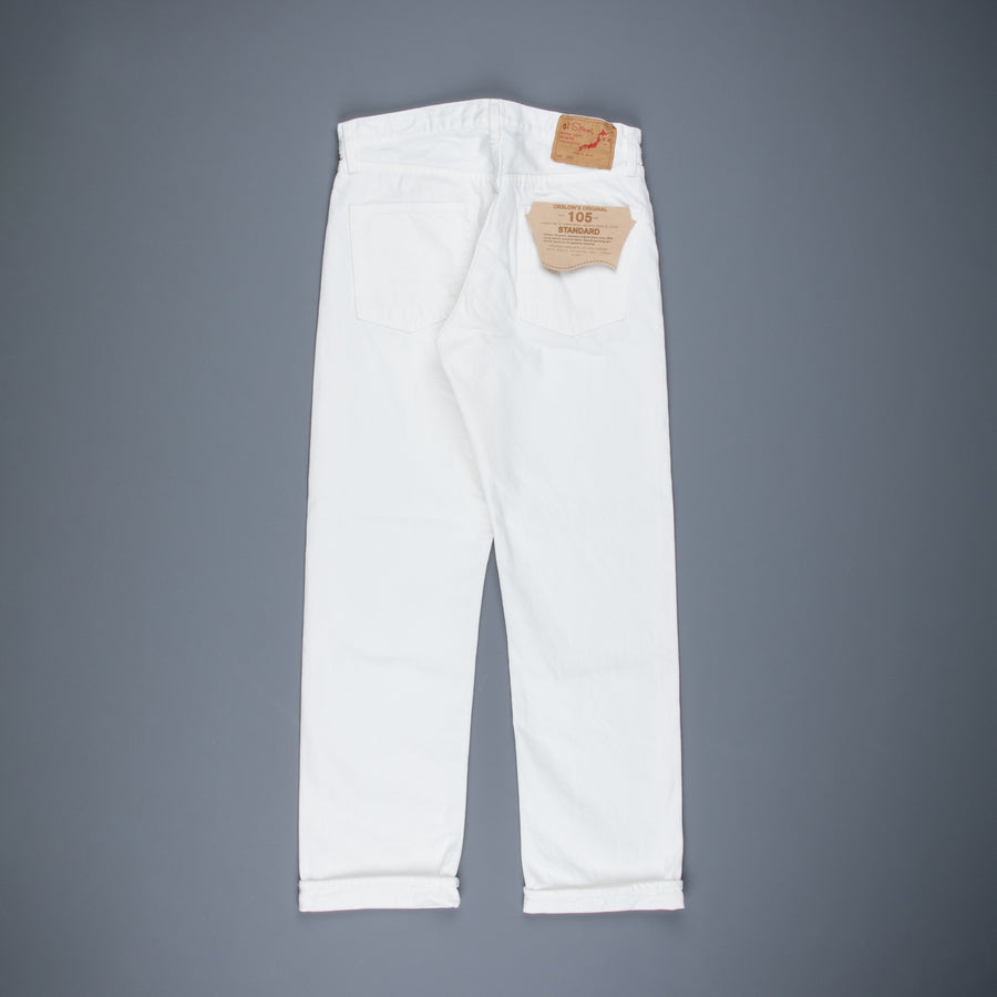 Orslow x Frans Boone Exclusive White Selvedge Denim Model 105 Standard Fit