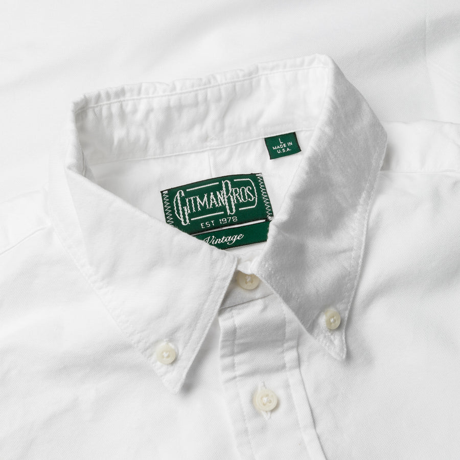 Gitman Vintage oxford white button down shirt