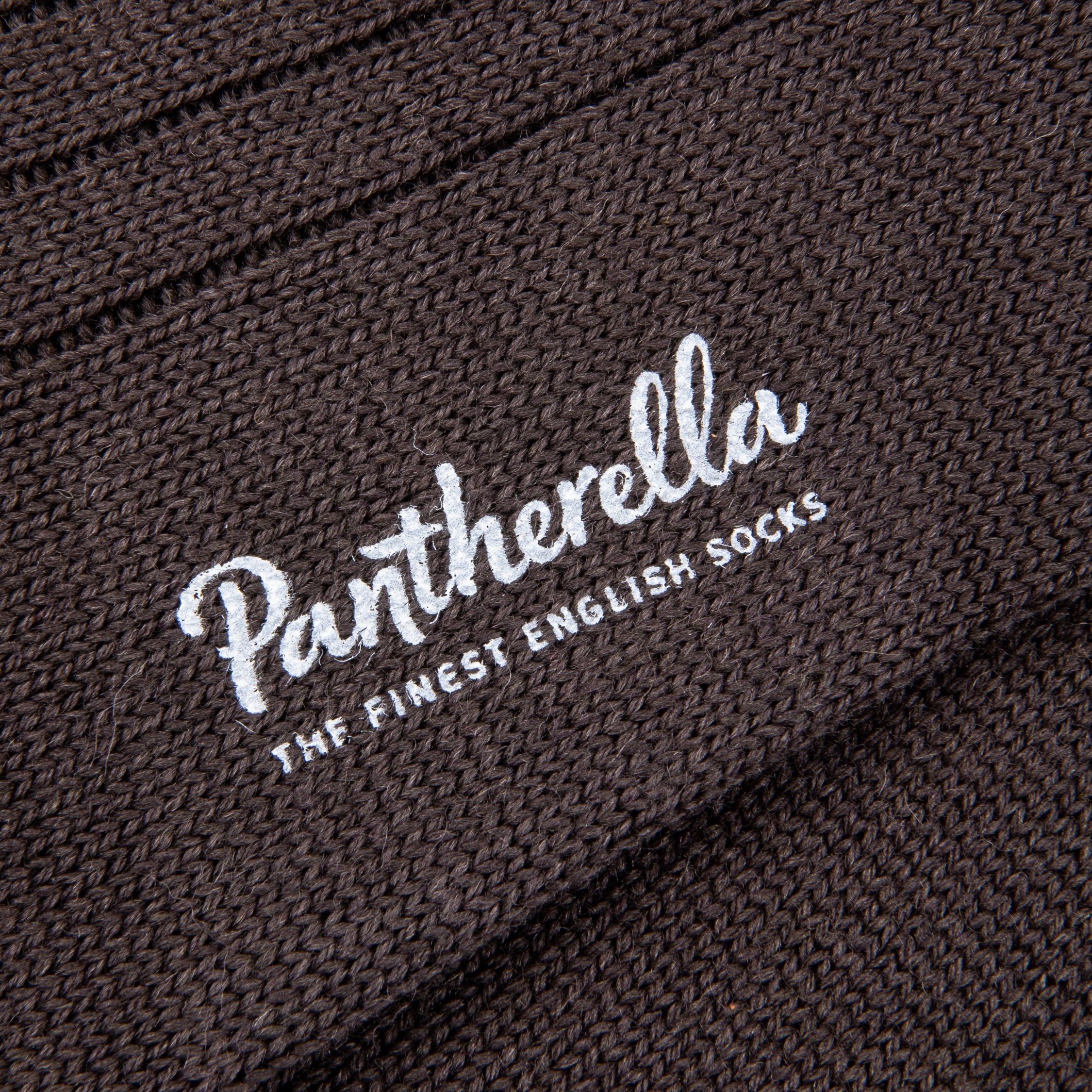 Pantherella Packington Merino wool socks Dark Brown