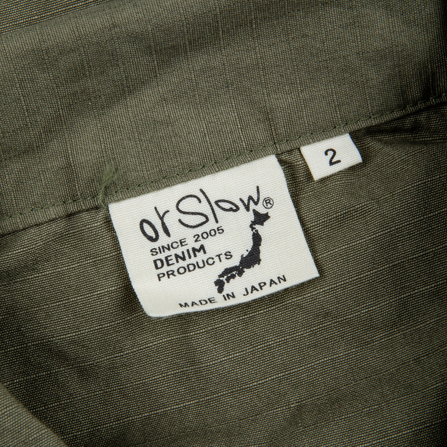 Orslow Trooper Fatigue shirt Army Green