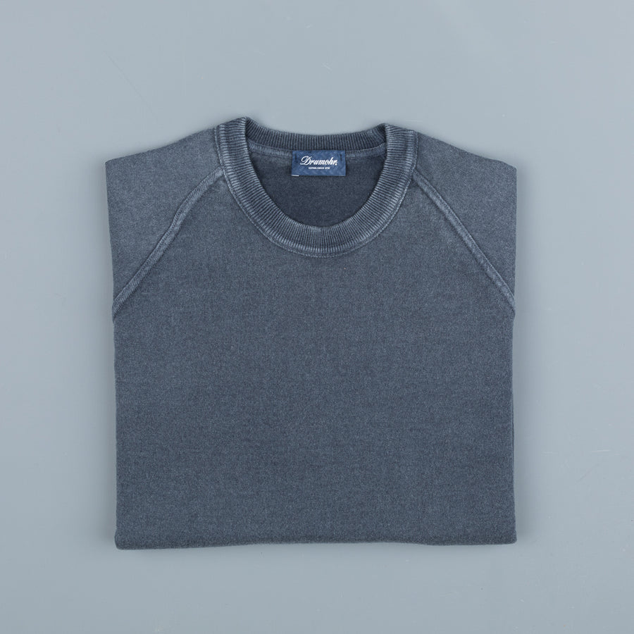Drumohr Cashmere Sweater Frost Navy