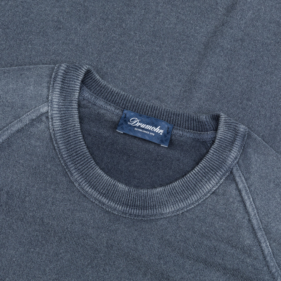 Drumohr Cashmere Sweater Frost Navy
