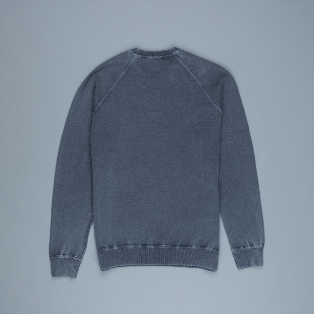 Drumohr Cashmere Sweater Frost Navy