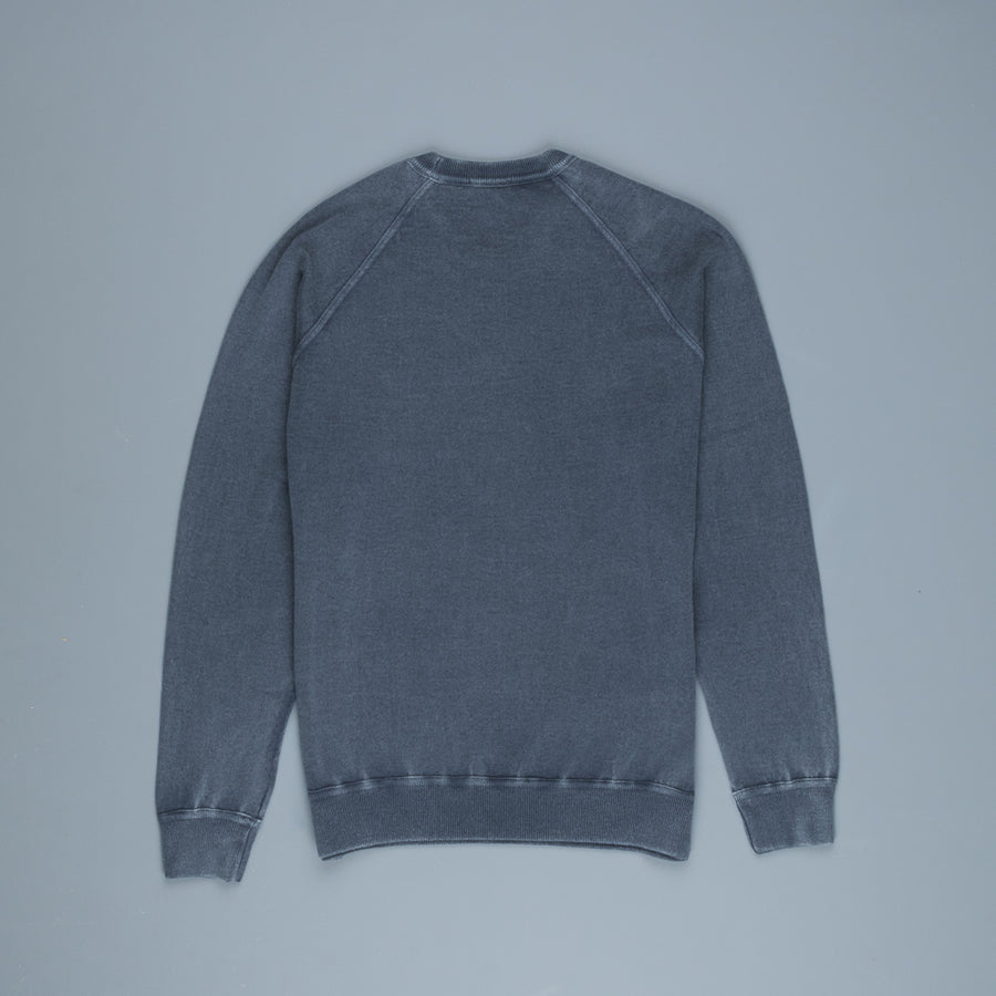 Drumohr Cashmere Sweater Frost Navy