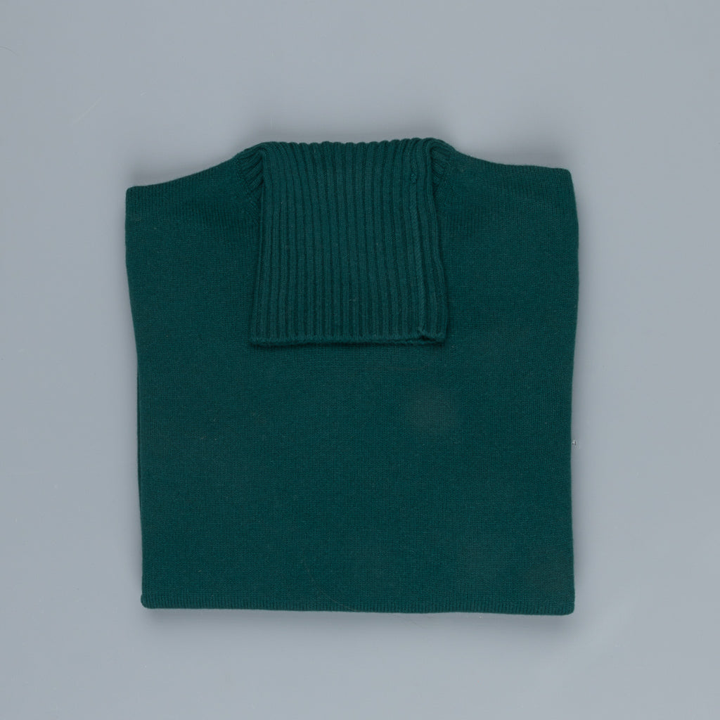 Drumohr Cashmere Dolcevita Turtleneck Racing Green