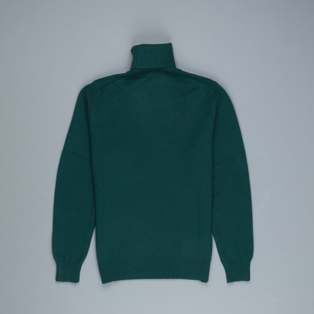 Drumohr Cashmere Dolcevita Turtleneck Racing Green