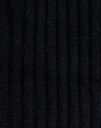 Frans Boone x Pantherella Laburnum Merino Wool Ankle High Socks Black