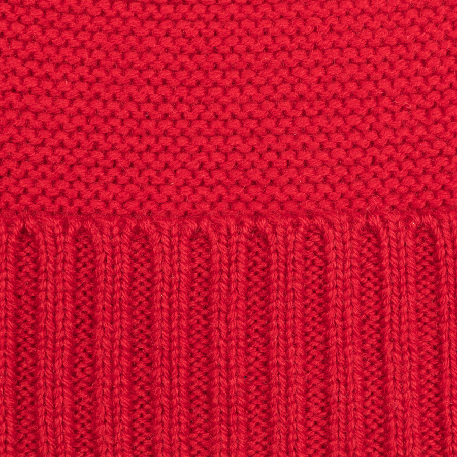 RRL Cashmere Watch Cap Red