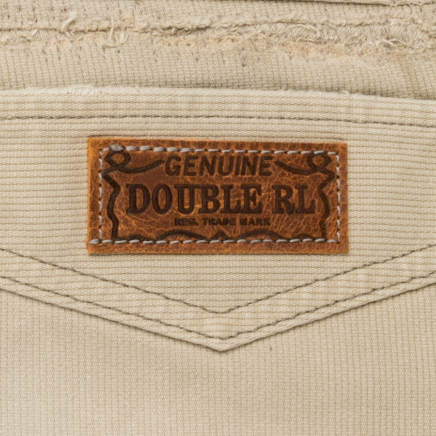 RRL Slim Fit Roebuck Pant Bedford Destroyed Stone