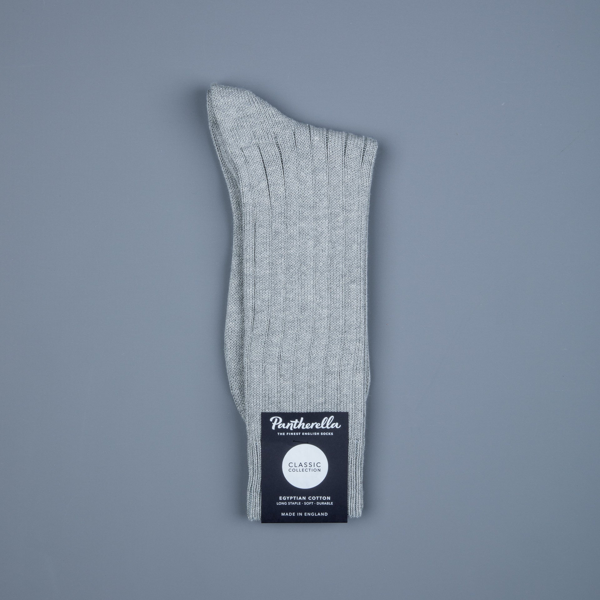 Frans Boone x Pantherella  Raynor socks Light Grey Mix