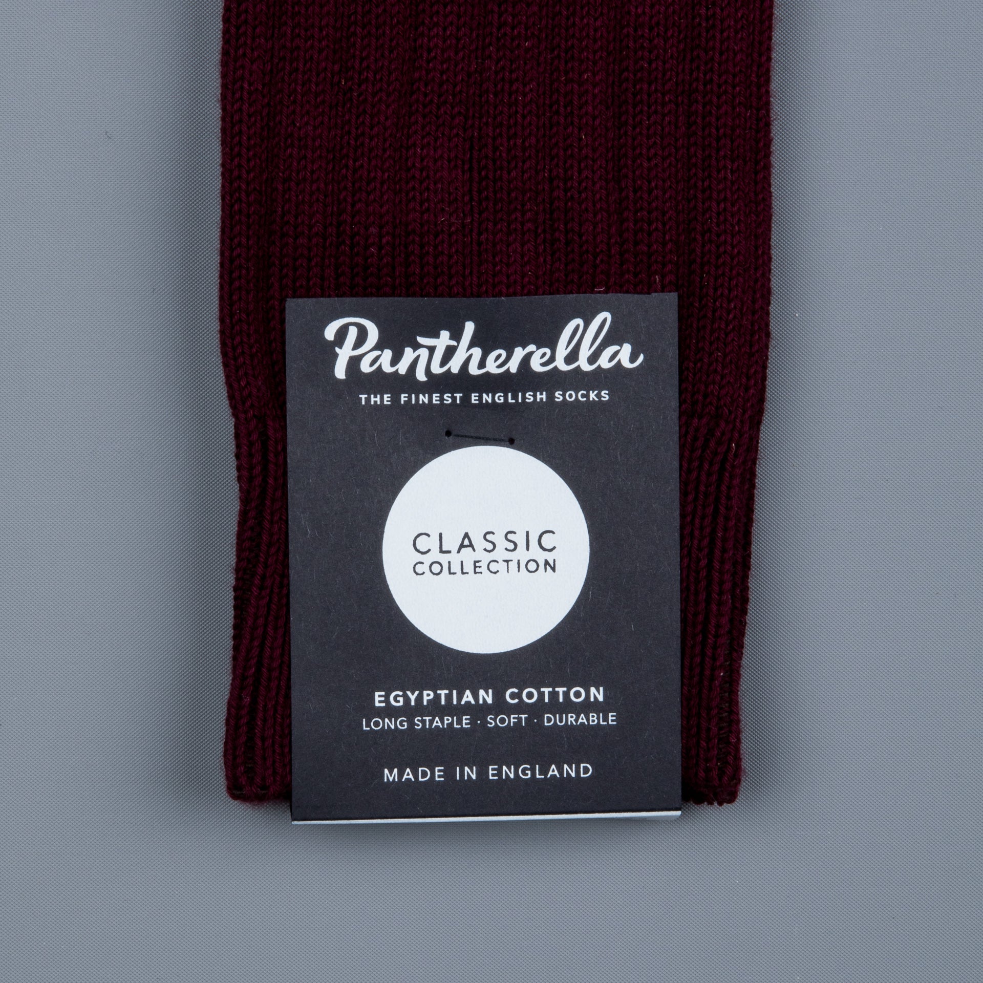 Frans Boone x Pantherella Raynor socks Cabernet