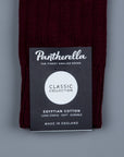 Frans Boone x Pantherella Raynor socks Cabernet