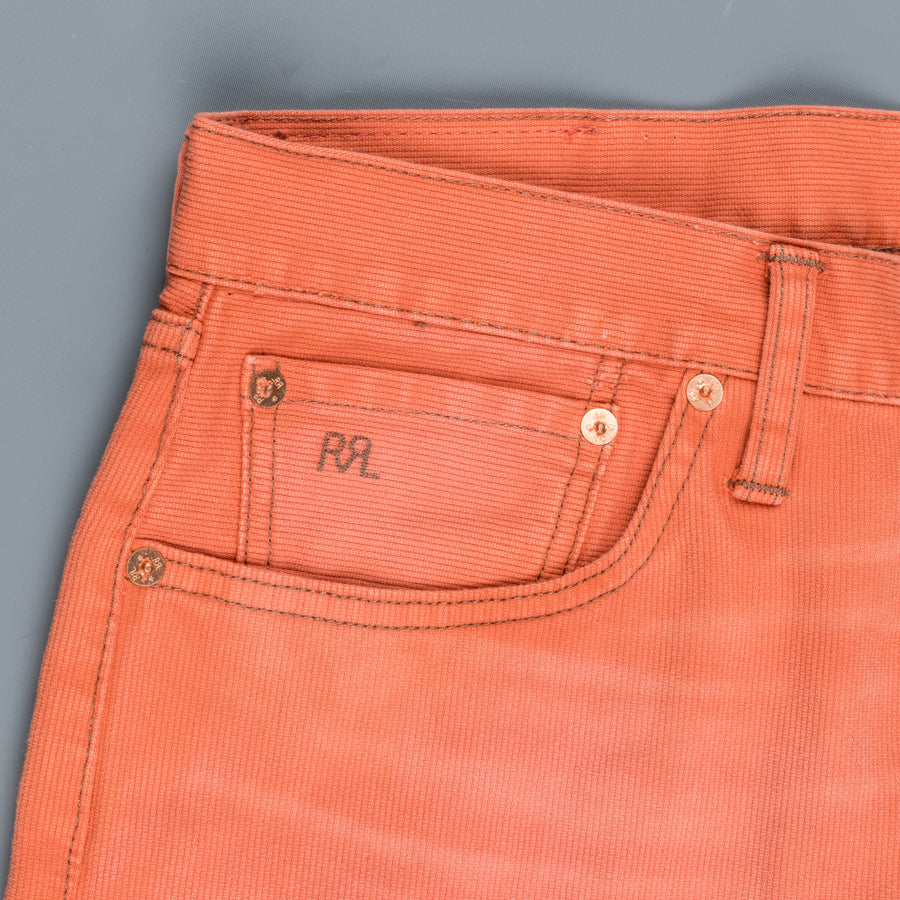 RRL Straight Leg Pant Bedford Faded Coral