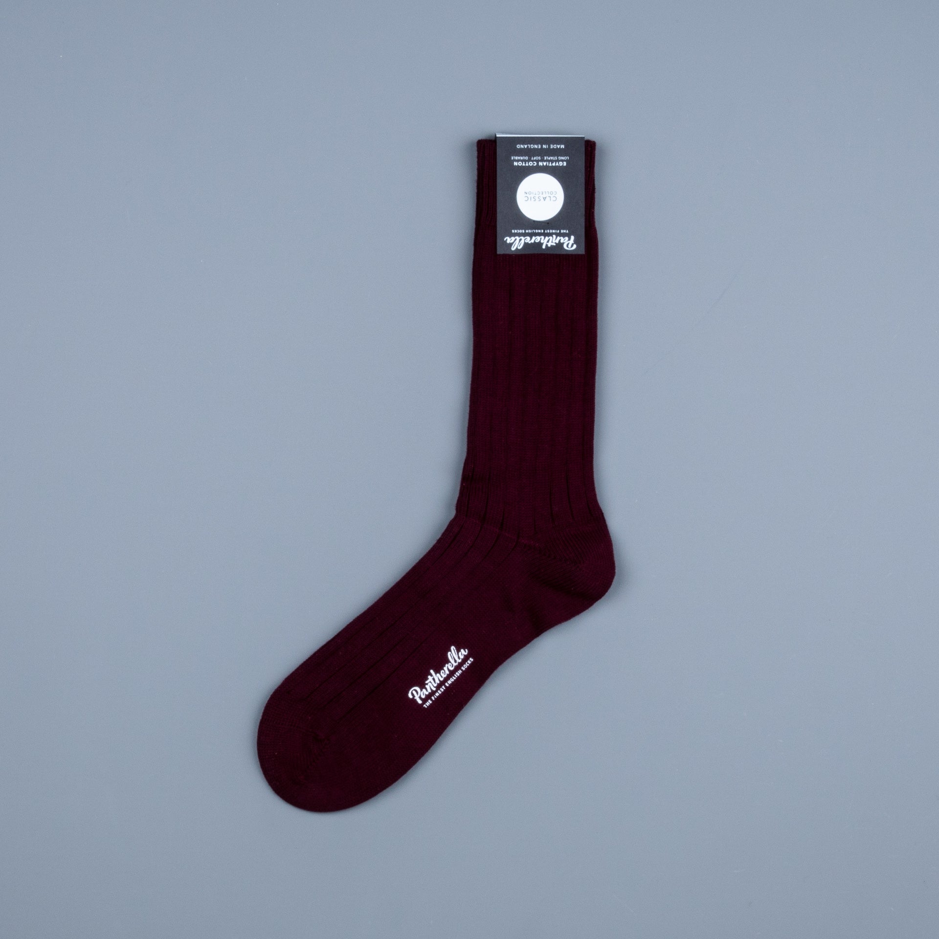 Frans Boone x Pantherella Raynor socks Cabernet