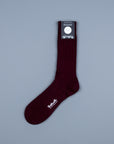 Frans Boone x Pantherella Raynor socks Cabernet