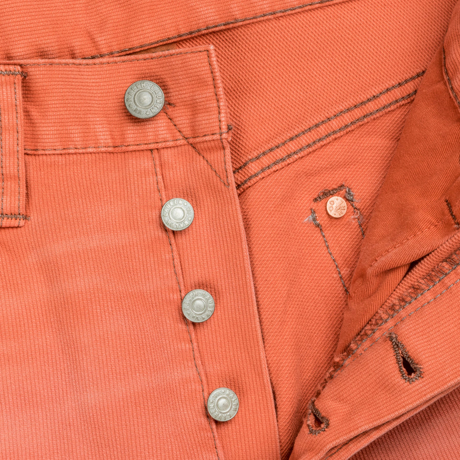 RRL Straight Leg Pant Bedford Faded Coral