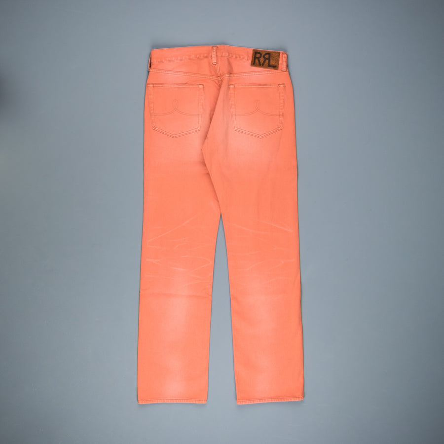RRL Straight Leg Pant Bedford Faded Coral