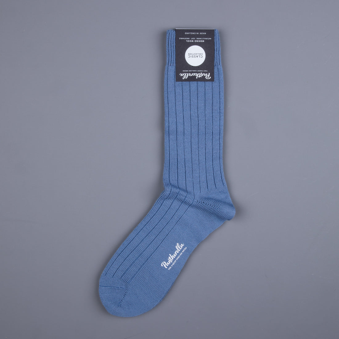 Frans Boone x Pantherella Packington Merino Wool Socks Smoke