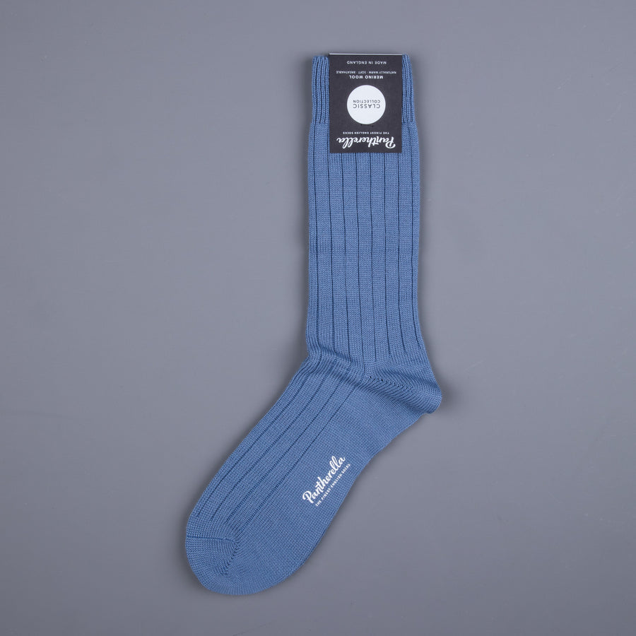 Frans Boone x Pantherella Packington Merino Wool Socks Smoke