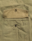 RRL Renick Overall Faded Olive Canvas
