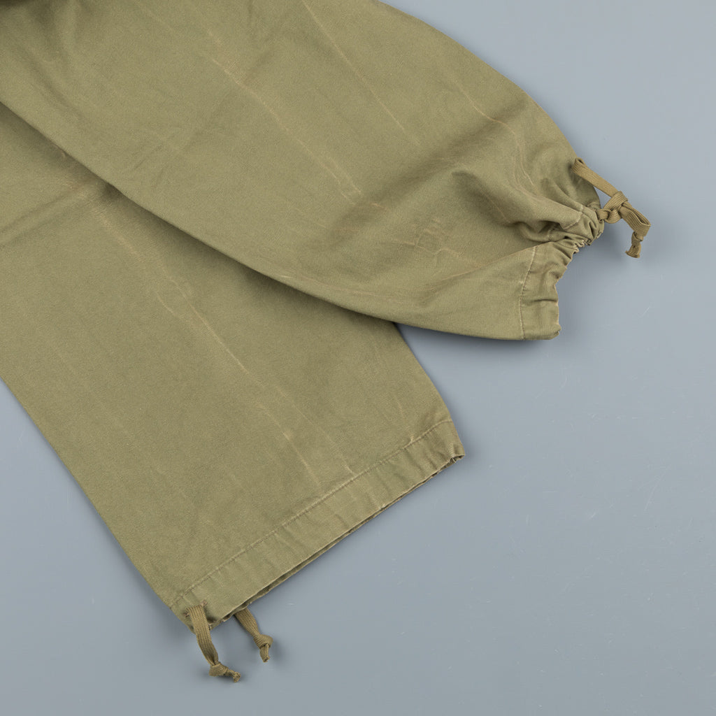 RRL Renick Overall Faded Olive Canvas