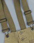 RRL Renick Overall Faded Olive Canvas