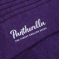 Pantherella Laburnum merino wool knee high socks Dark Purple