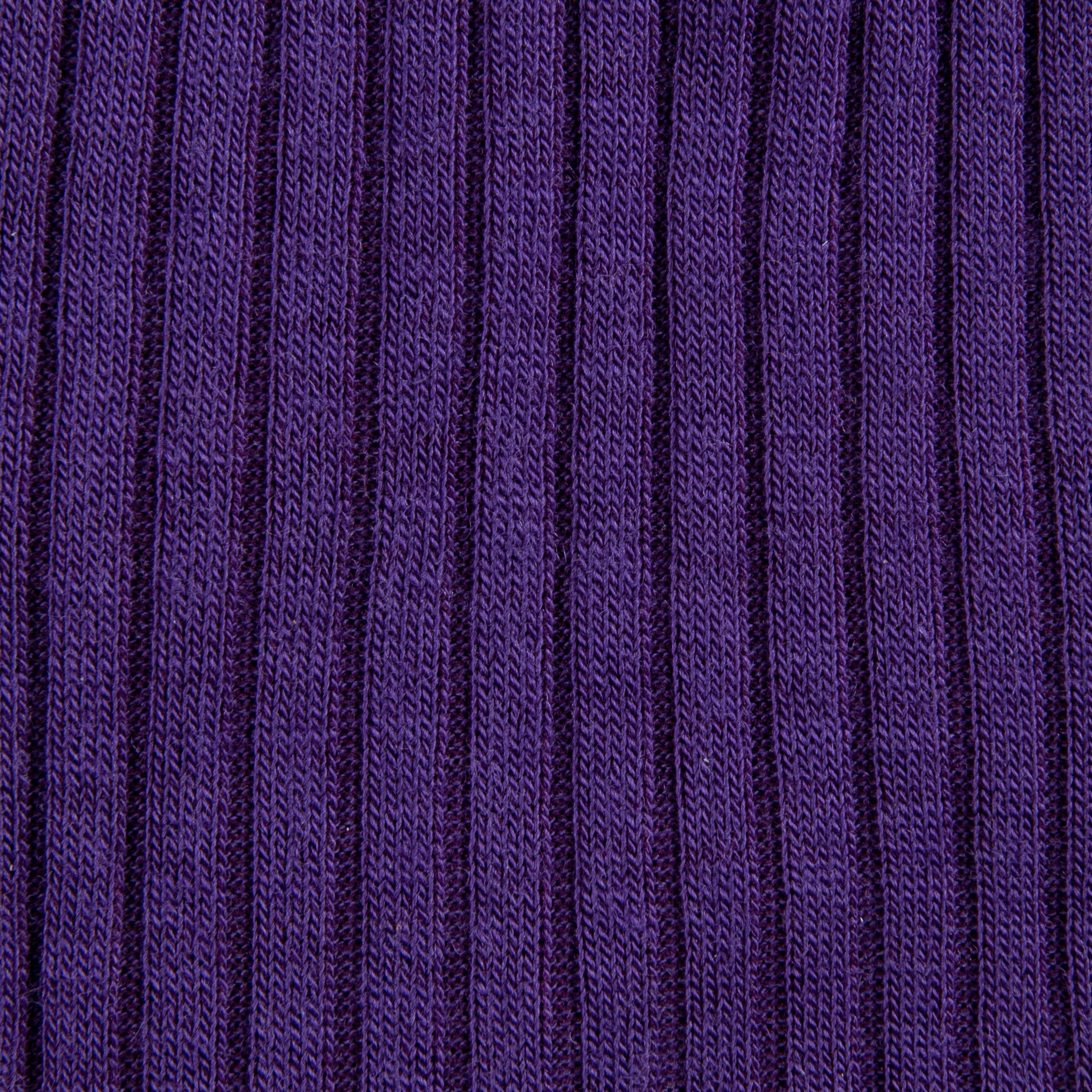 Pantherella Laburnum merino wool knee high socks Dark Purple