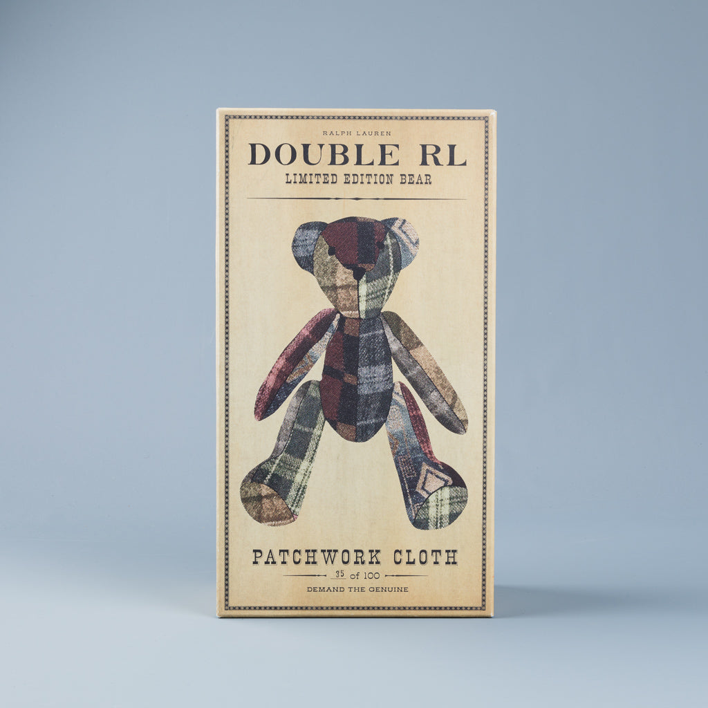 RRL Limited Edition Fleming Patchwork Bear