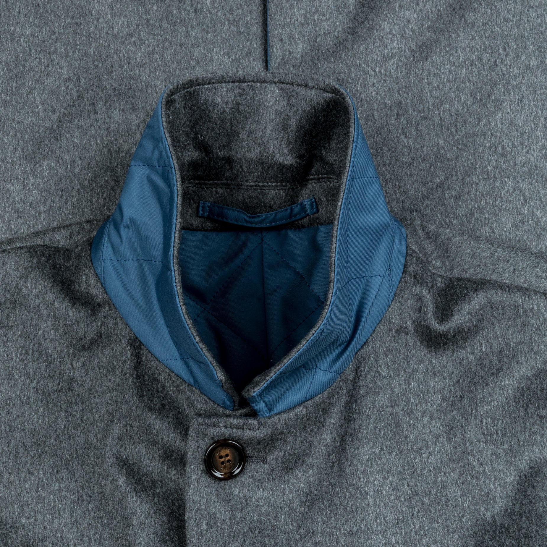 Kired Rigi Reversible Coat Grigio - Blu