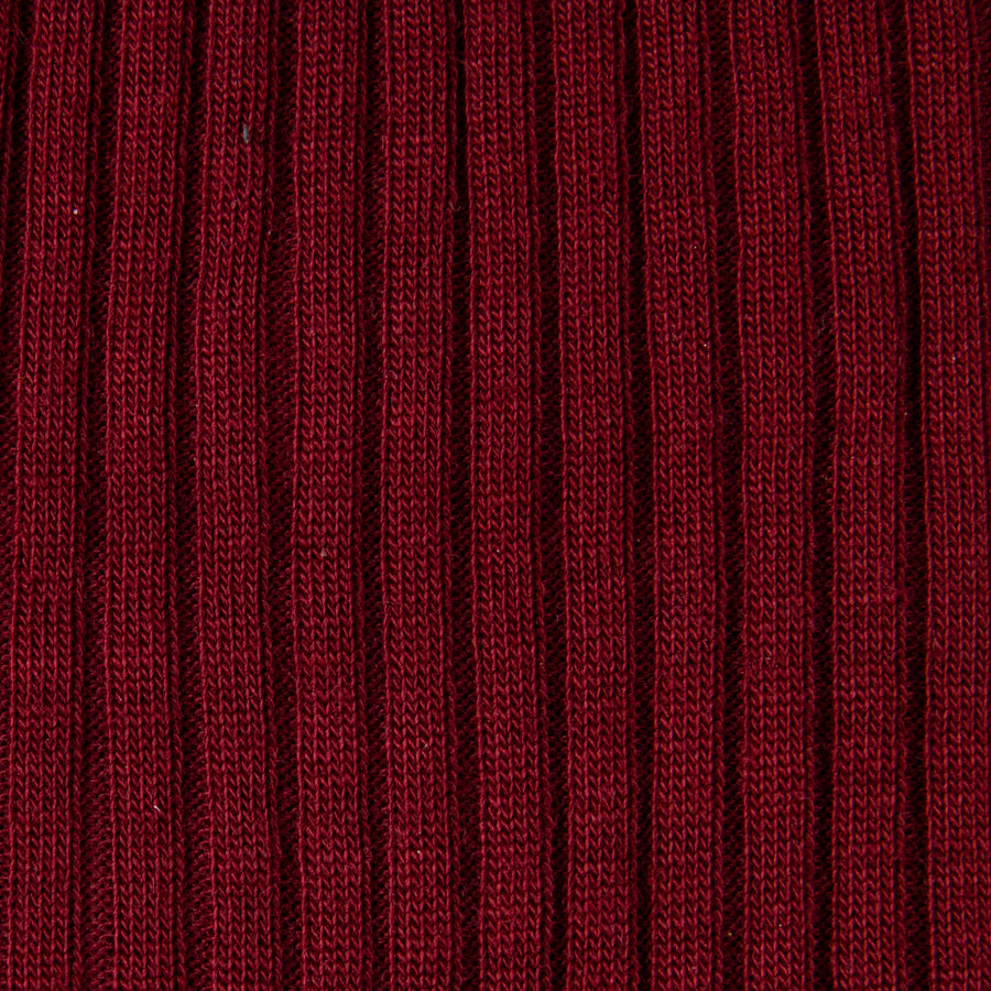 Pantherella Laburnum merino wool ankle high socks Wine