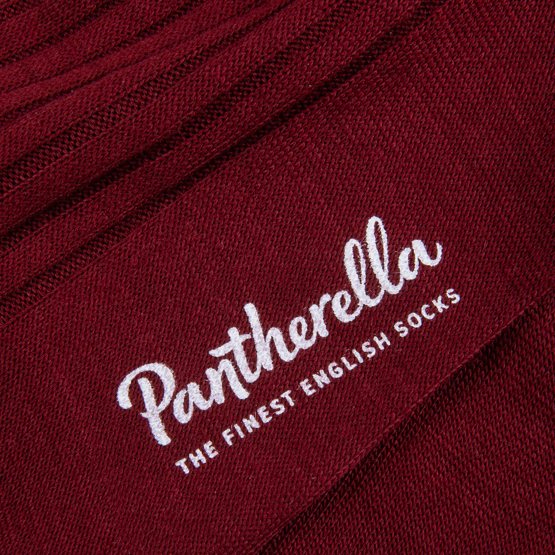 Pantherella Laburnum merino wool ankle high socks Wine