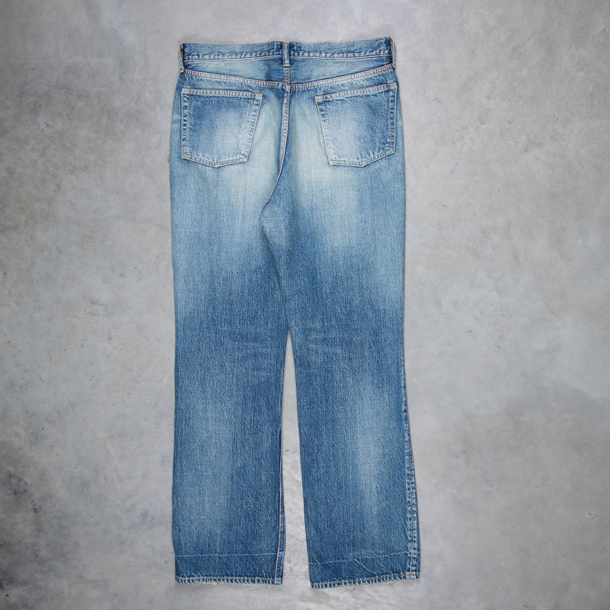 Maru Sankaku Peke 〇 △ × 1008 Cowboy Denim Pants Used
