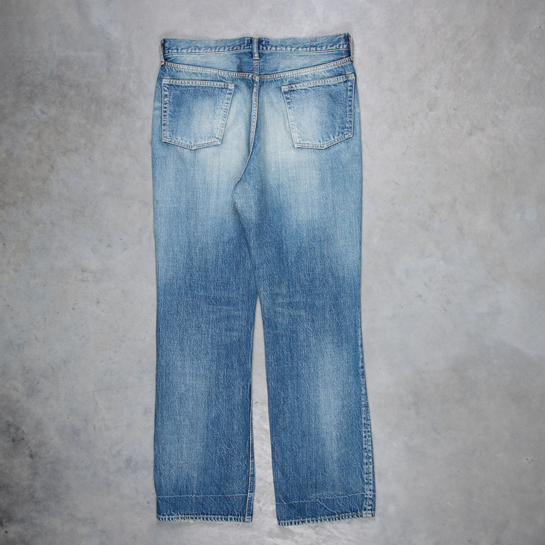 Maru Sankaku Peke 〇 △ × 1008 Cowboy Denim Pants Used