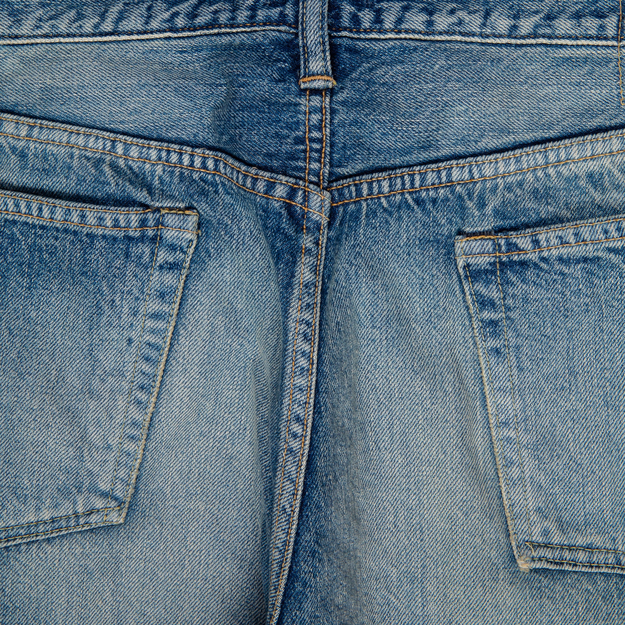 Maru Sankaku Peke 〇 △ × 1008 Cowboy Denim Pants Used