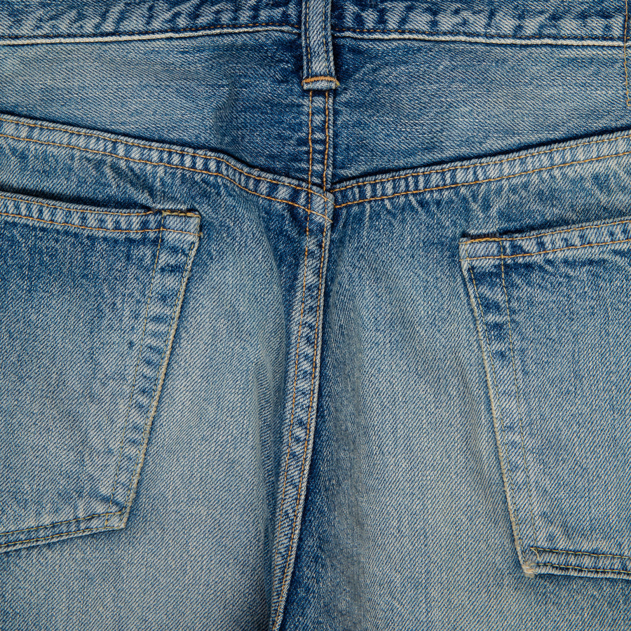 Maru Sankaku Peke 〇 △ × 1008 Cowboy Denim Pants Used