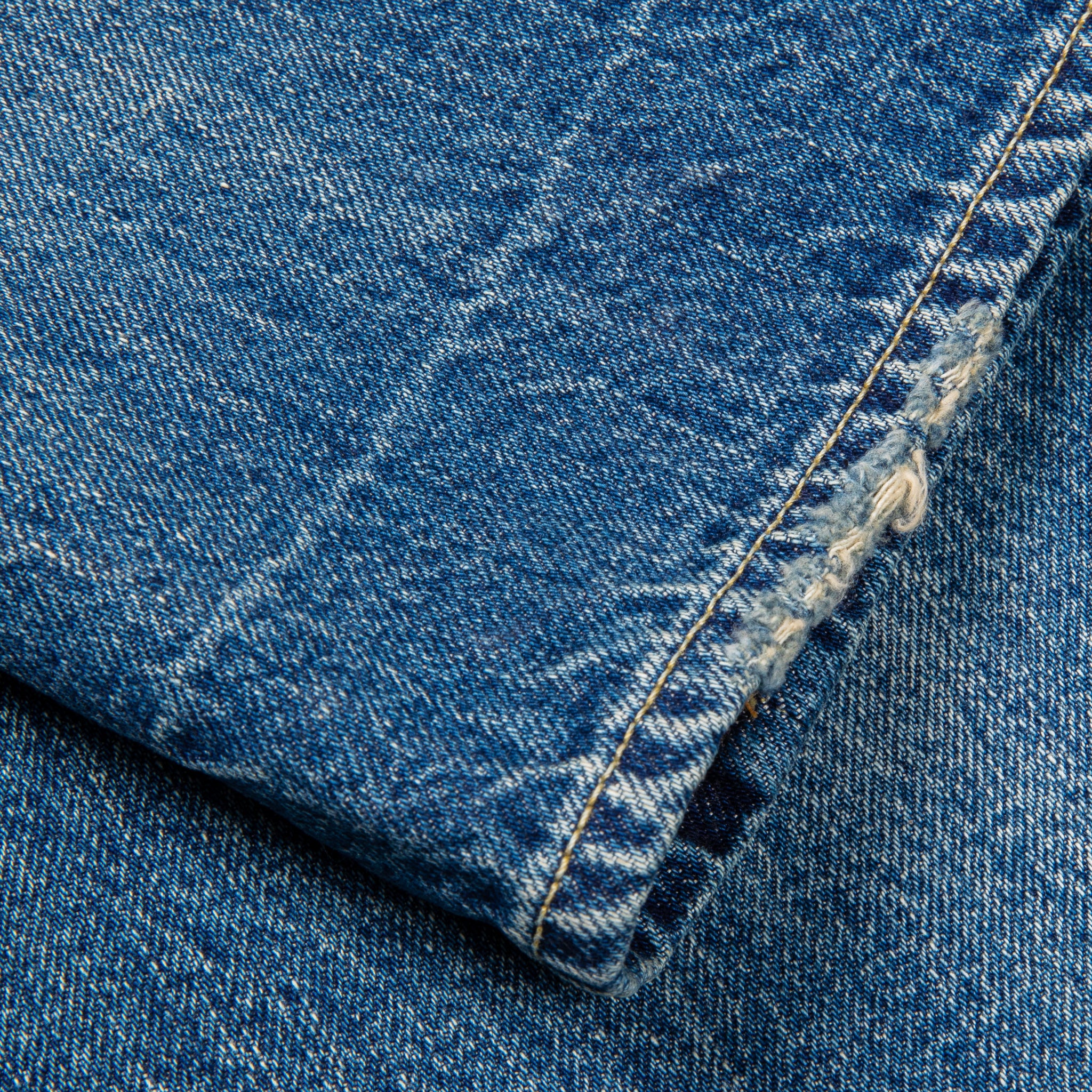 Maru Sankaku Peke 〇 △ × 1008 Cowboy Denim Pants Used