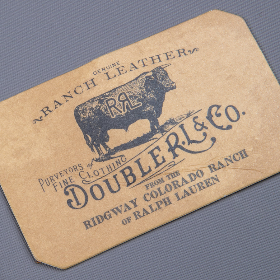 RRL Ranch suede Cardholder
