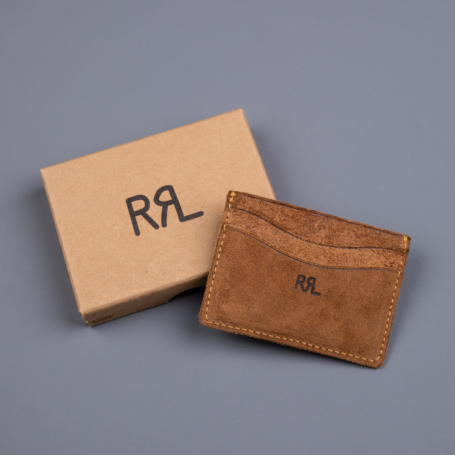 RRL Ranch suede Cardholder