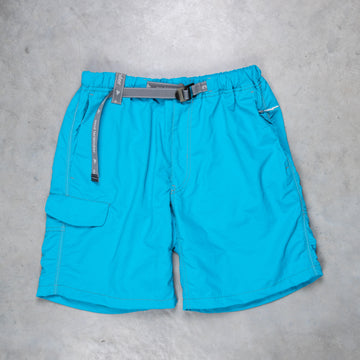And Wander Ny Taffeta Hiker Shorts Blue
